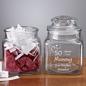 Personalized Keepsake Jar - Wonderful Things About Her - 8161