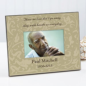 Personalized Memorial Picture Frame - Forever In Our Hearts - 8203