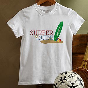 Personalized Beach Clothing - Surfer Dude - 8278