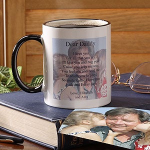 Personalized Photo Coffee Mug With Just For Him Poem - 8432