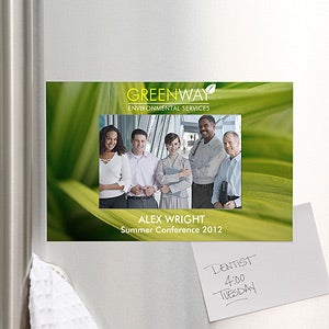 Personalized Corporate Custom Logo Magnet Frame - 8557