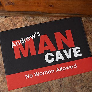 Man Cave Personalized Doormat - 8576