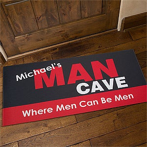 Man Cave Personalized Doormat - 8576