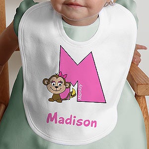 Personalized Girls Clothing - Alphabet Animals - 8635
