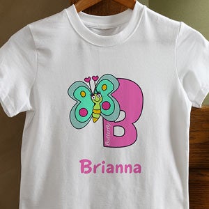 Personalized Girls Clothing - Alphabet Animals - 8635