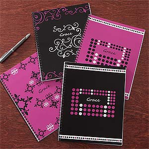 Personalized Notebooks - Just Her Style Set of Two - 8712