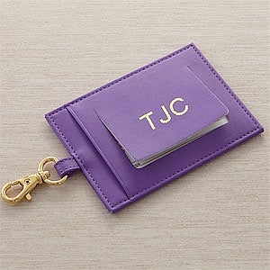 Personalized Leather Luggage Tags for Women - 8745