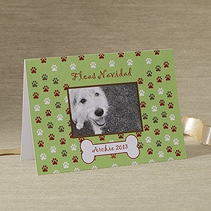 Personalized Fleas Navidad Pet Christmas Cards - 8771