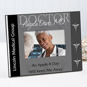 Personalized Doctor Picture Frame - 3 Colors - 8794