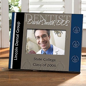 Personalized Dentist Picture Frames - 8795