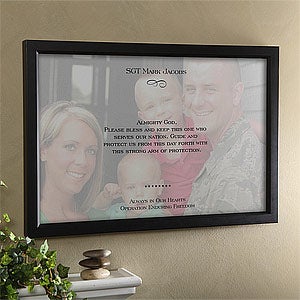 Personalized Military Photo Canvas Prints - 8924