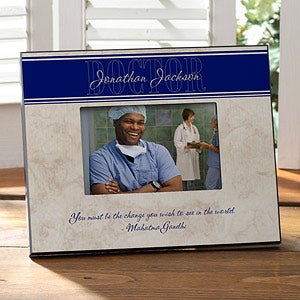 Personalized Picture Frame for Doctors or Nurses - Inspiring Medicine - 9071