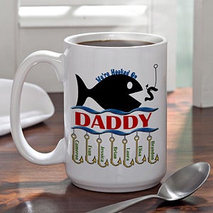 Personalized Clothes and Accessories - Hooked On You Fish Design - 9105