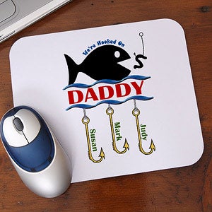 Personalized Clothes and Accessories - Hooked On You Fish Design - 9105