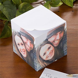 Personalized Photo Note Pad Cube - Picture It - 9160