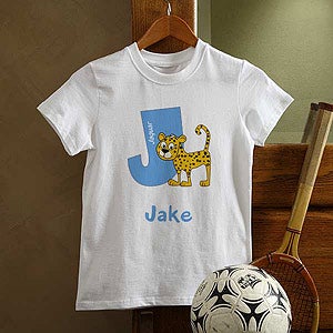 Personalized Boys Clothing - Alphabet Animals - 9216