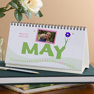 Personalized Desk Calendars with Photos - Happy Holidays - 9476