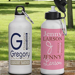 Personalized Aluminum Water Bottle - Personally Yours - 9539