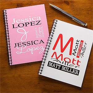 Personalized on Personally Yours Personalized Mini Notebooks Set Of 2   On Sale Today