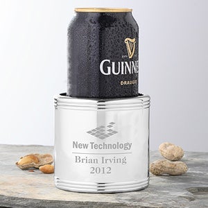 Personalized Corporate Engraved Logo Can Cooler - 9554
