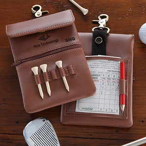 Personalized Corporate Engraved Logo Golf Accessory Bag - 9565