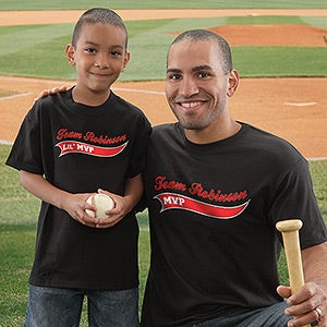 Father & Son Team Personalized Clothes - 9576
