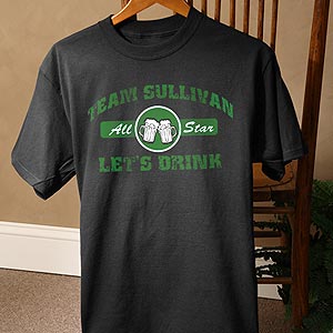 Drinking Team Personalized Clothing - 9626