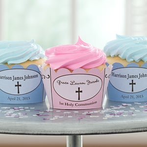 Personalized Cupcake Wrappers - Precious Prayer - 9645