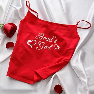 Personalized Camisole and Shorties Underwear Set - My Girl - 9689