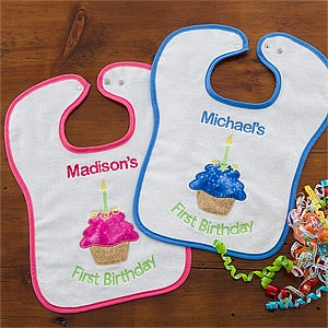 Baby's First Birthday Personalized Bib - 9796
