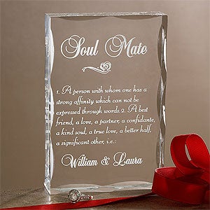 Personalized Gifts - Soul Mate Keepsake Sculpture - 9862