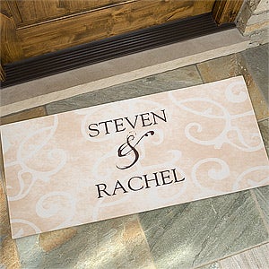 Personalized Doormats - Family Name Welcome Mat - 9927