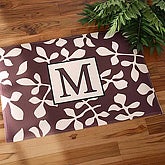 Leaf Monogram Doormat
