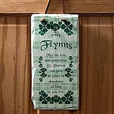 Shamrock Welcome© Slate Plaque