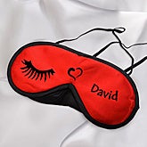 personalized satin mask