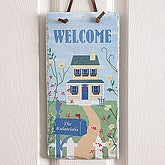 Country Home Welcome Slate