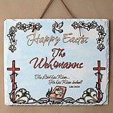 The Lord Has Risen Slate Plaque