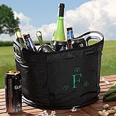 Irish Shamrock Monogram Insulated Cooler