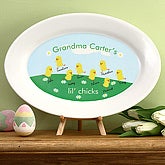 Lil Chicks Porcelain Keepsake Platter