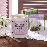 Ladies Boutique >> Tea-riffic Mug? and Tea Sampler 2pc Set