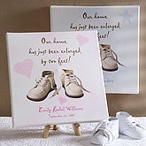 Two Tiny Feet© Newborn Canvas Art