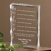 Definition of Mother© Personalized Keepsake