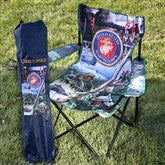 Personalized Marines Portable Folding Chair