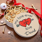 6 Designs Valentine Golf Tee Set