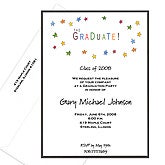 The Graduate Star Graduation Invitations