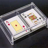 Decked Out Lucite Card Case