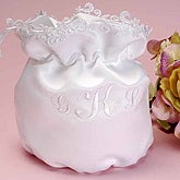 Bride's Emergency Kit Satin Bag