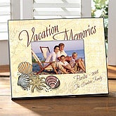 Beach Vacation© Memories Photo Frame