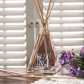 Floral Monogram Aromatic Reed Diffuser
