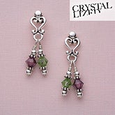 My Kids Swarovski� Crystal Birthstone Earrings